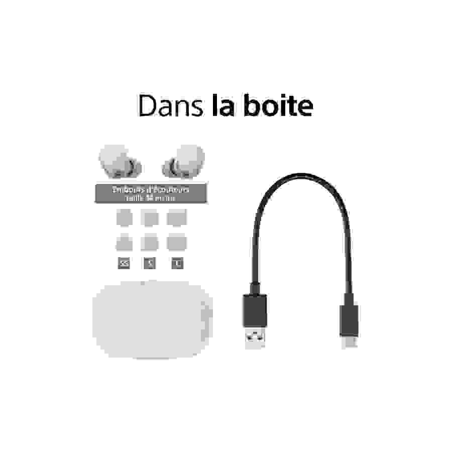Sony WF-1000XM5 ecouteurs sans-fil a reduction de bruit - Argent n°11