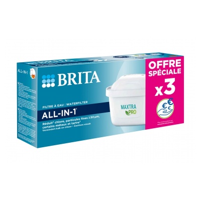 Brita Pack de 3 cartouches filtrantes MAXTAR PRO