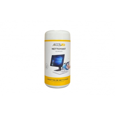 Accsup BOITE DE 100 LINGETTES POUR ECRANS