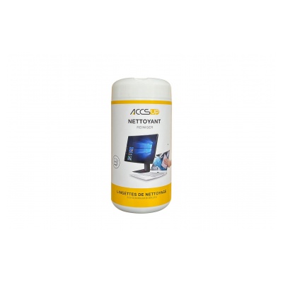 Accsup BOITE DE 100 LINGETTES POUR ECRANS