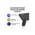 Logitech Pebble 2 Combo, clavier et souris sans fil, discrets et portables - Graphite