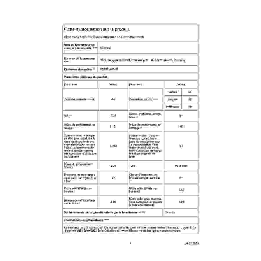 Siemens SN23EW03ME n°12