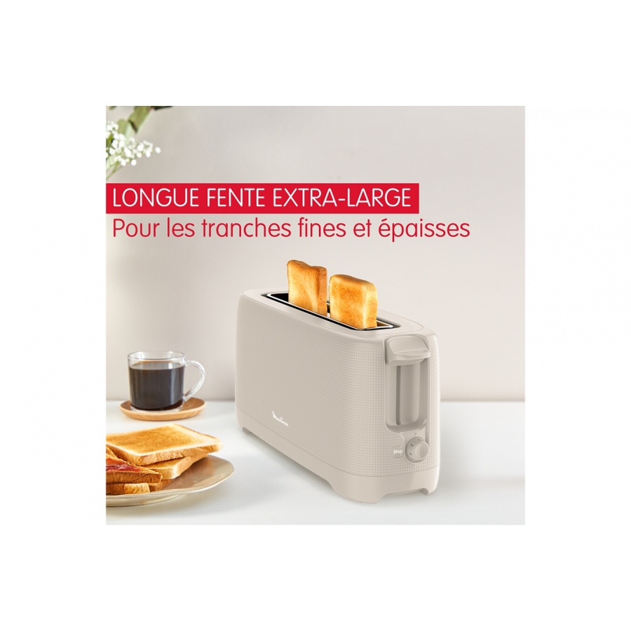 Moulinex LS2M0B10 Longue fente Morning Gris chaud n°3