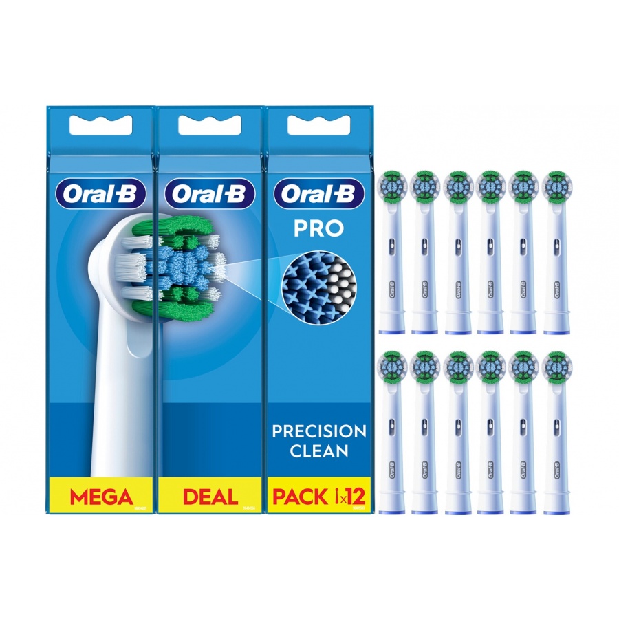 Oral B Pro Brossettes  Precision Clean 4+4+4 n°1