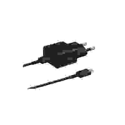Samsung Chargeur secteur 25W Avec cable USBC Noir