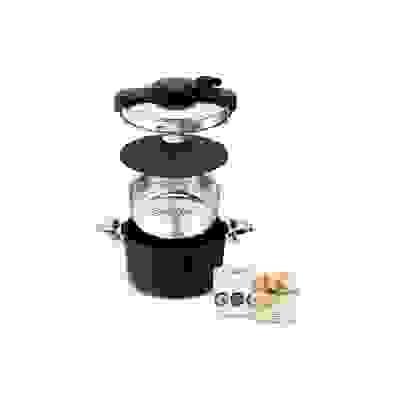 Seb Autocuiseur Clipso Tempo 3-in-1 Cocotte-minute, Faitout, Cocotte a four P4810700