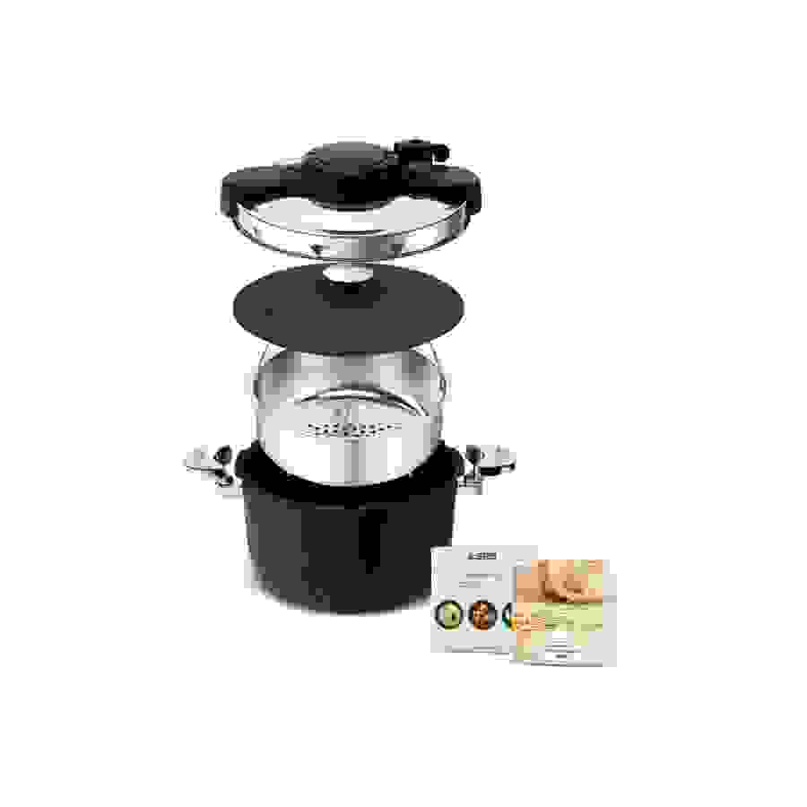 Seb Autocuiseur Clipso Tempo 3-in-1 Cocotte-minute, Faitout, Cocotte a four P4810700 n°1