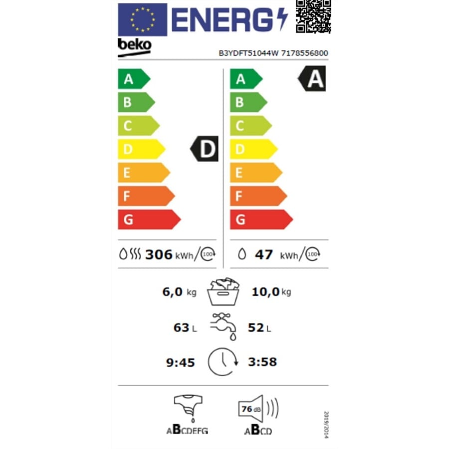 Beko B3YDFT51044W n°7