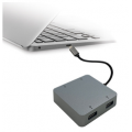 Accsup HUB USB-C vers 4 PORTS USB 3.0 NOIR