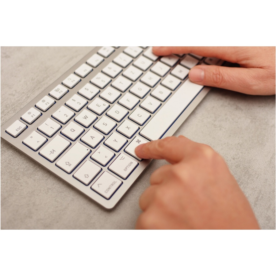 Cherry Clavier design ultra-plat avec disposition Mac et port USB-C CHERRY KC 6000 C FOR MAC n°5