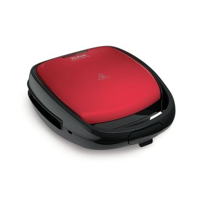 GAUFRIER TEFAL SNACK COLORMANIA ROUGE