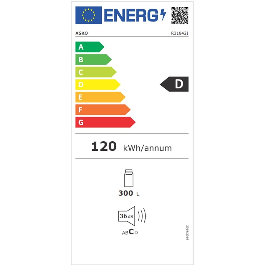 Asko R31842I - Encastrable - 178cm n°7