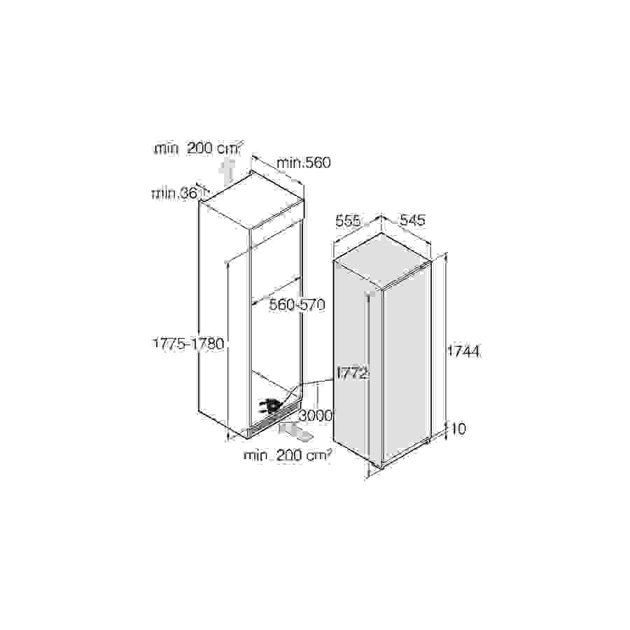 Asko R31842I - Encastrable - 178cm n°9