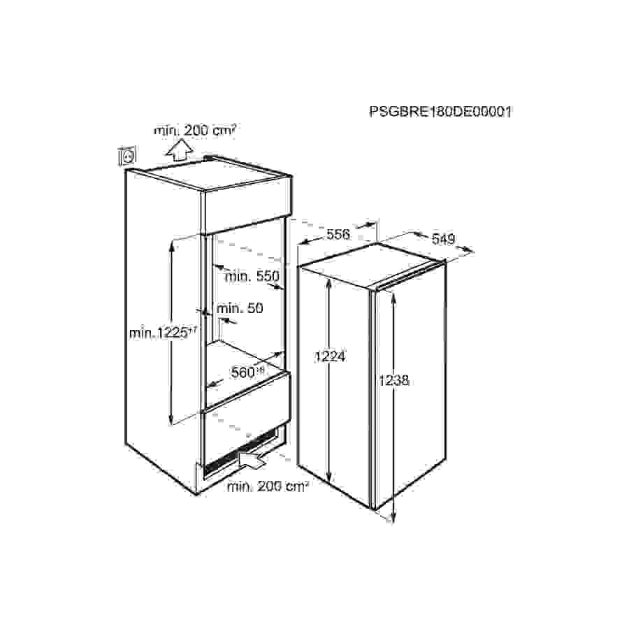 Aeg OSF5O121DF - Encastrable - 122.5 cm n°8