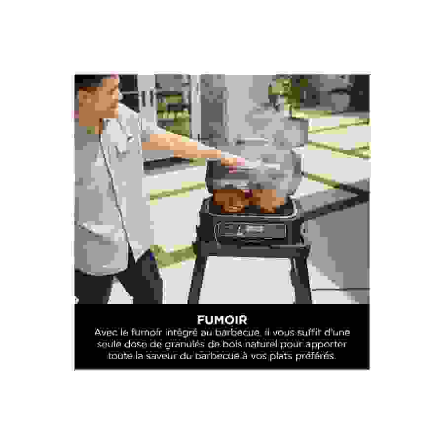 Ninja BARBECUE ELECTRIQUE & FUMOIR NINJA WOODFIRE OG850EU n°4