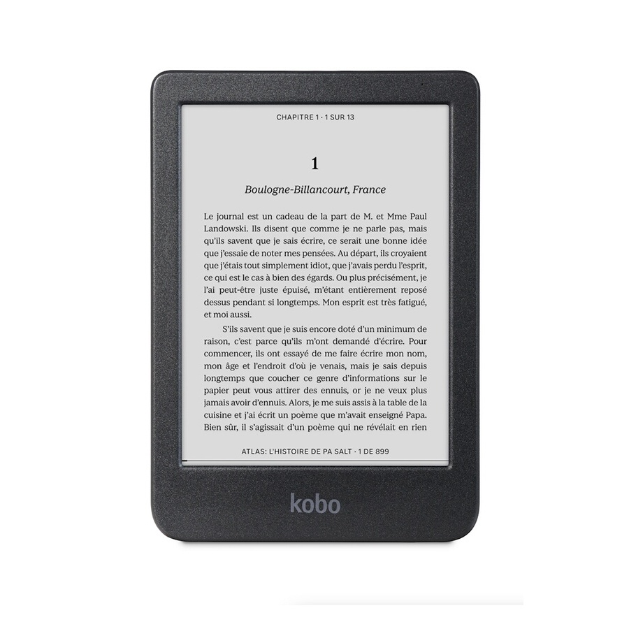 Kobo Liseuse numerique Kobo by Fnac Clara BW 6'' 16 Go Noir n°1