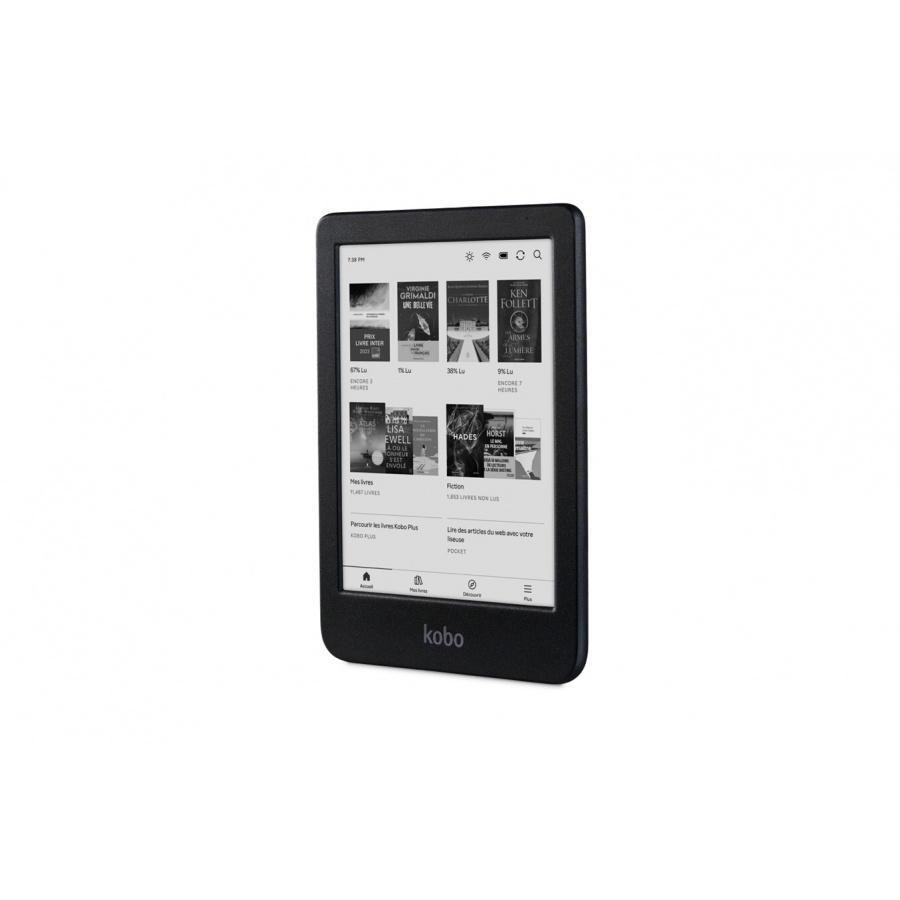 Kobo Liseuse numerique Kobo by Fnac Clara BW 6'' 16 Go Noir n°2