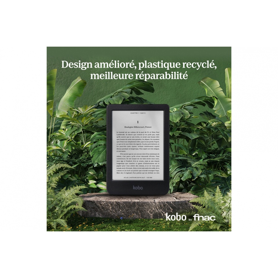 Kobo Liseuse numerique Kobo by Fnac Clara BW 6'' 16 Go Noir n°8