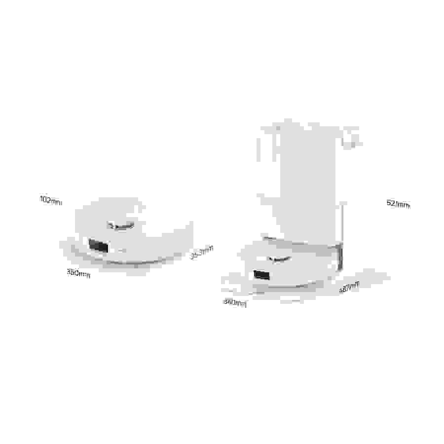 Roborock Aspirateur Robot QRevo MaxV_blanc n°4