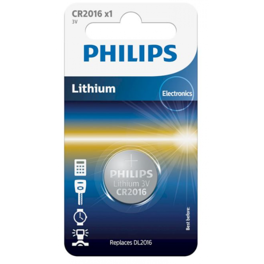 Philips LITHIUM 2016 3V BL1