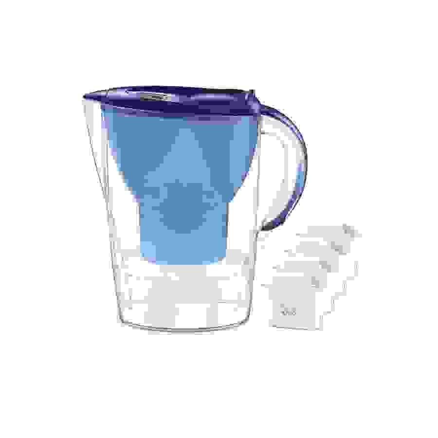 Brita Carafe filtrante Marella bleue (2,4L) inclus 4 cartouches filtrantes MAXTRA PRO All-in-1 n°1