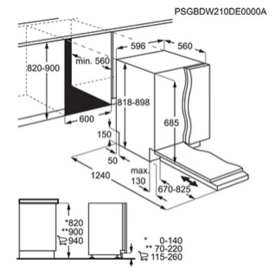 Aeg FSE75737P - ENCASTRABLE 60 CM n°11