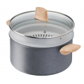 Tefal Faitout Detox 24 cm, panier vapeur G2669002