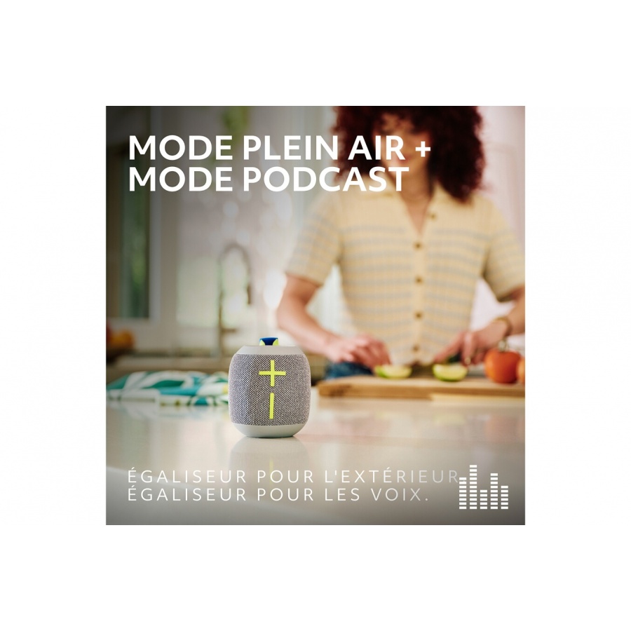 Ultimate Ears WONDERBOOM 4, enceinte Bluetooth portable et etanche avec de puissantes basses et un son a 360 degres - Noir n°3