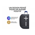 Ultimate Ears WONDERBOOM 4, enceinte Bluetooth portable et etanche avec de puissantes basses et un son a 360 degres - Noir