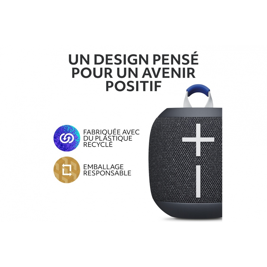 Ultimate Ears WONDERBOOM 4, enceinte Bluetooth portable et etanche avec de puissantes basses et un son a 360 degres - Noir n°6