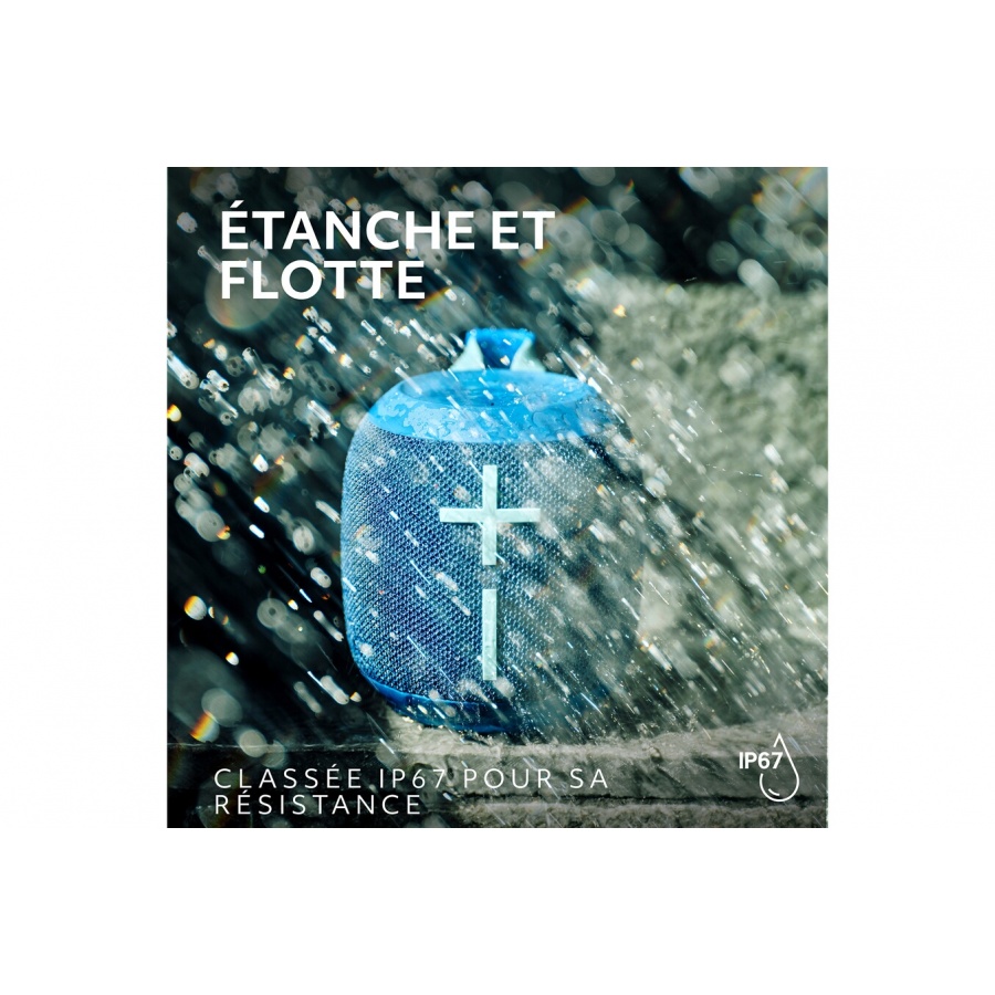 Ultimate Ears WONDERBOOM 4, enceinte Bluetooth portable et etanche avec de puissantes basses et un son a 360 degres - Noir n°8