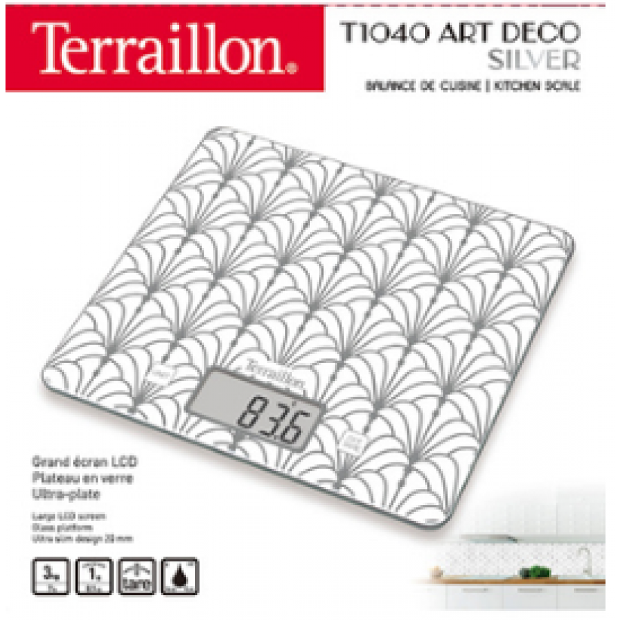 Terraillon T1040 Art Deco Silver n°2