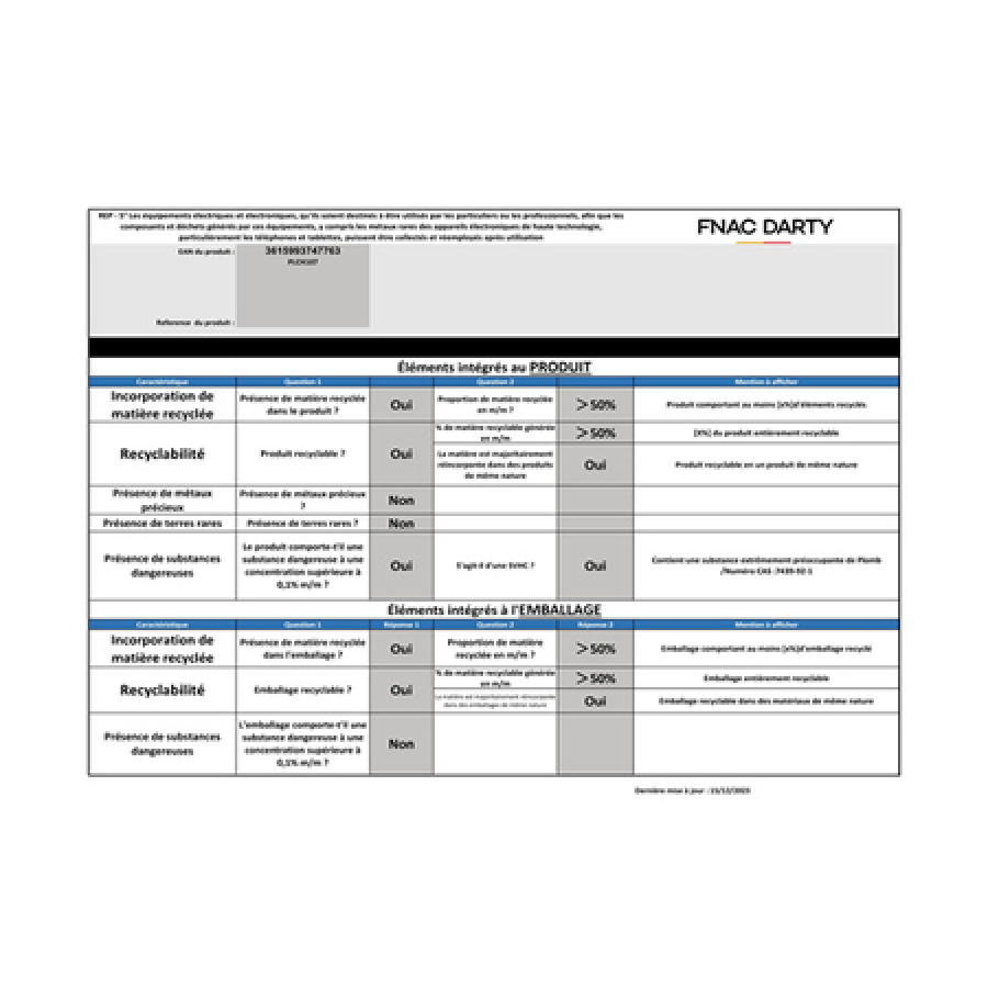 Proline PLCH107 n°3