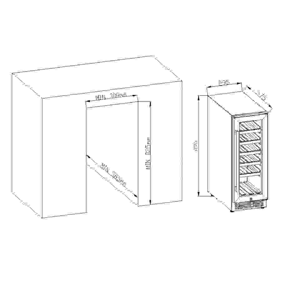 Le Cellier LC20BUF - Encastrable n°6