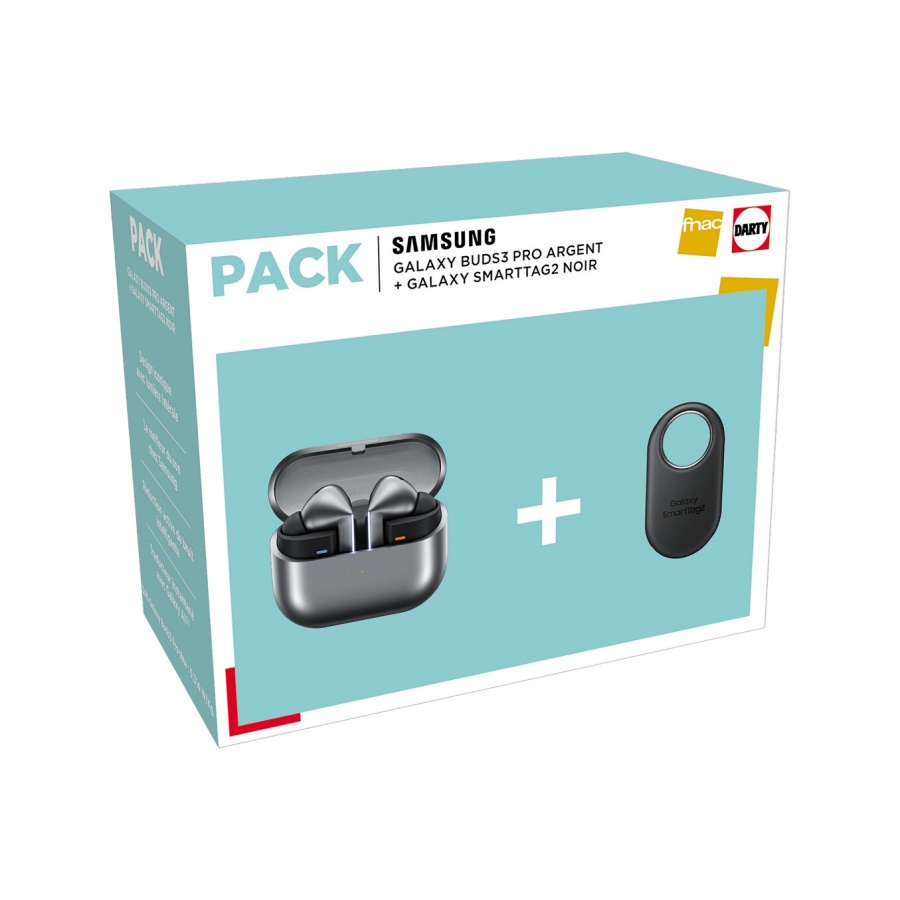 Samsung PACK GALAXY BUDS3 PRO ARGENT + SMARTTAG2 n°1
