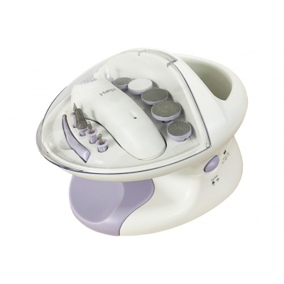 Haepi IRIS - manucure & pédicure Luxe - Set 3 en 1 : massage relaxant dans l'eau, set manucure, sèche ongles