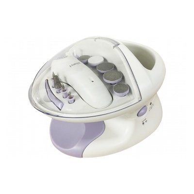 Haepi IRIS - manucure & pédicure Luxe - Set 3 en 1 : massage relaxant dans l'eau, set manucure, sèche ongles
