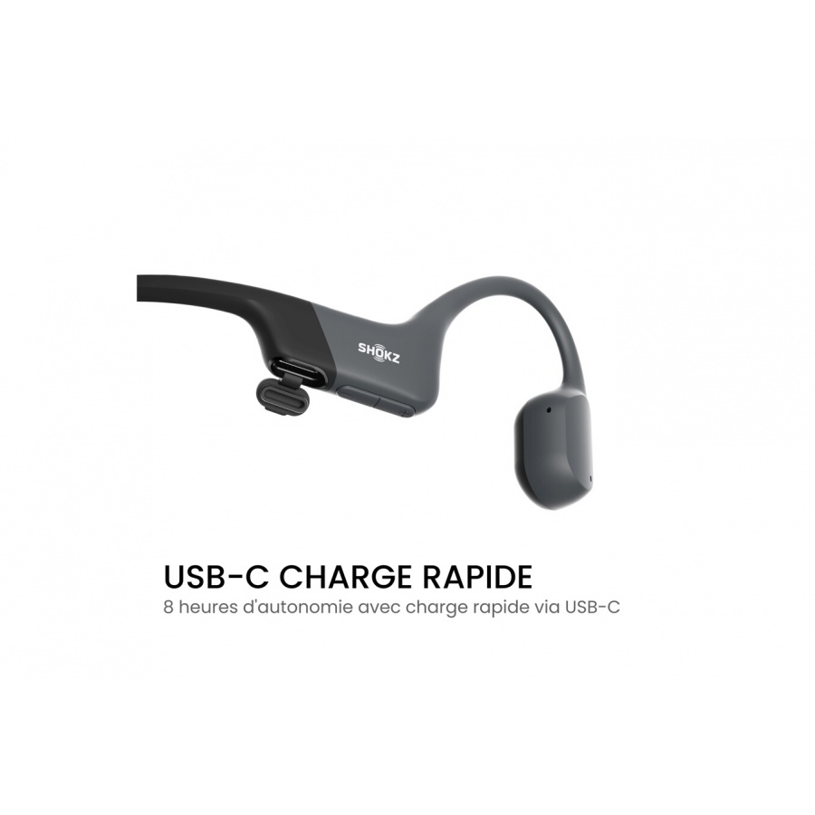 Shokz OPENRUN USB-C NOIR n°8