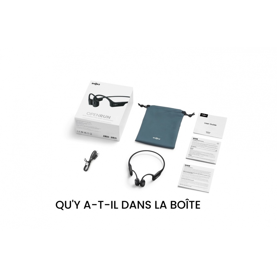 Shokz OPENRUN USB-C NOIR n°10