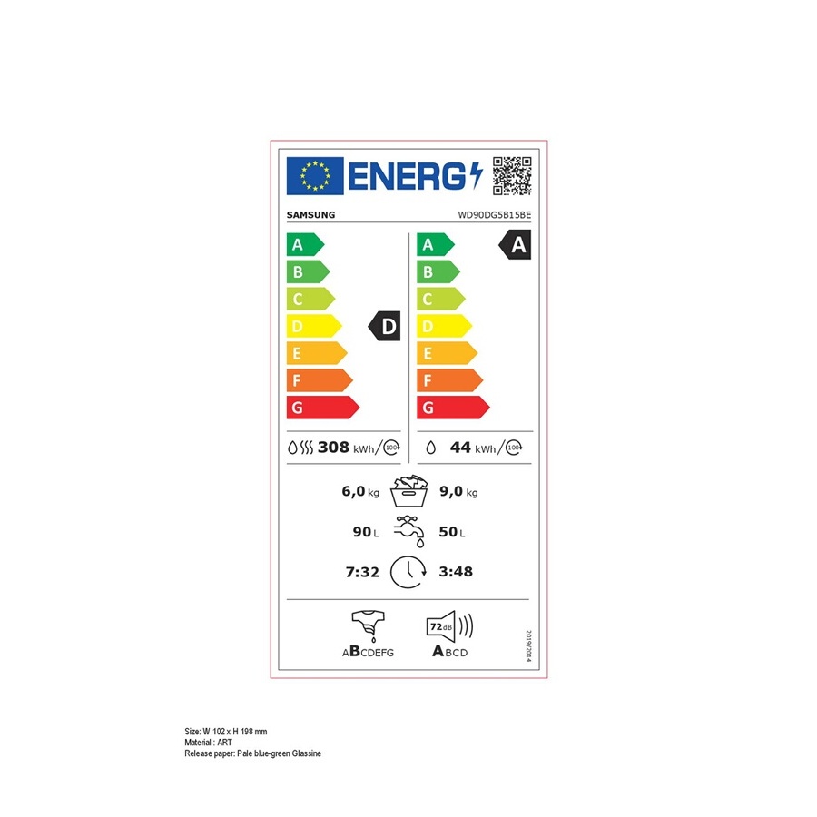 Samsung WD90DG5B15BE n°12