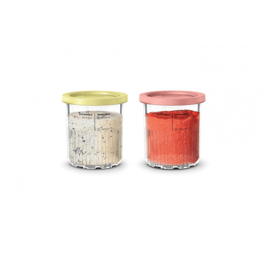 Ninja Lot de 2 pots compatibles avec CREAMI DELUXE NC501EU n°2