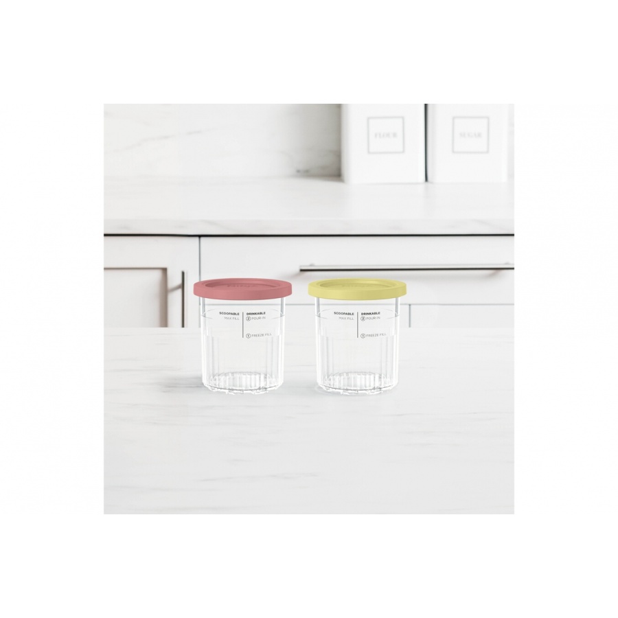 Ninja Lot de 2 pots compatibles avec CREAMI DELUXE NC501EU n°4