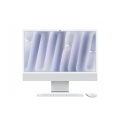 Apple iMac 24'' ecran retina 4,5K 256G0 SSD 16 GO RAM Puce M4 CPU 8 coeurs GPU 8 coeurs Argent