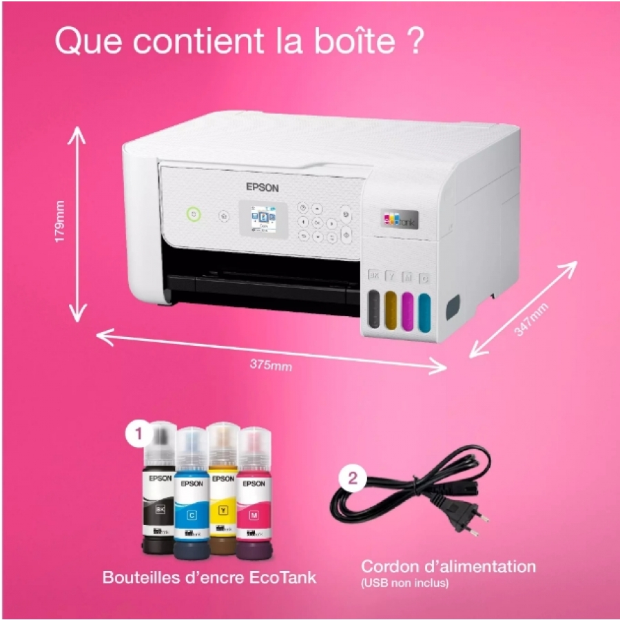 EPSON ECOTANK ET2876 n°8
