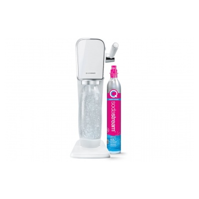 Sodastream Machine ART Blanche + 1 bouteille 1L compatible Lave-vaisselle