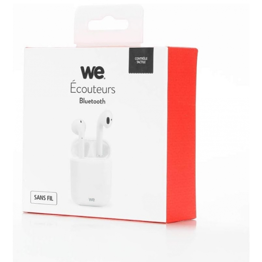 WE Ecouteurs Bluetooth 5.0 WHITE n°4