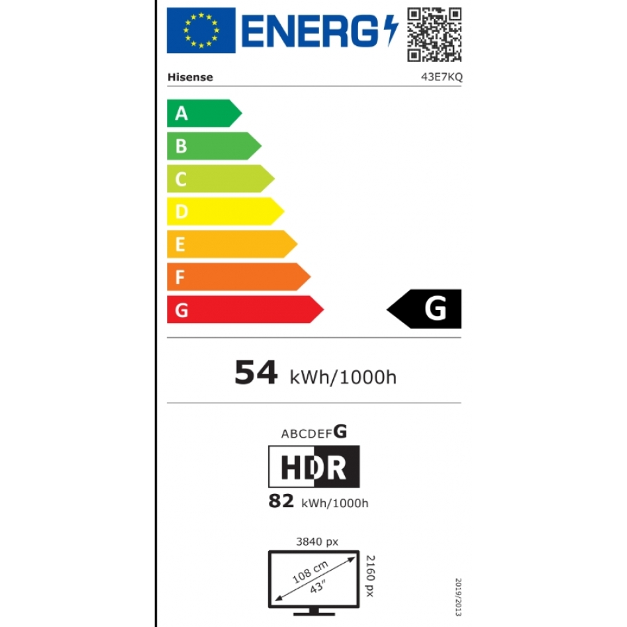 HISENSE 43E7KQ n°2