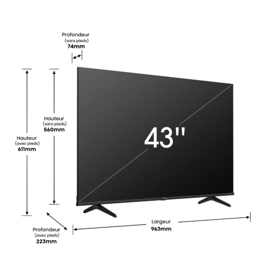 HISENSE 43E7KQ n°3