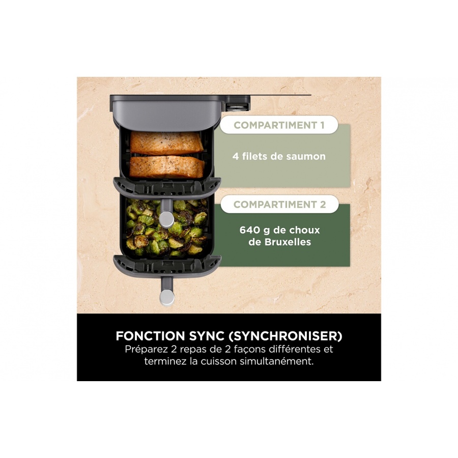 Ninja Double Stack XL avec Thermosonde SmartCook SL451EU n°7