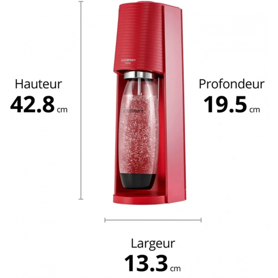 Sodastream TERRA Rouge n°8